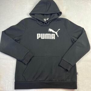 Puma Women’s size Large Black Hooded Sweatshirt NEW